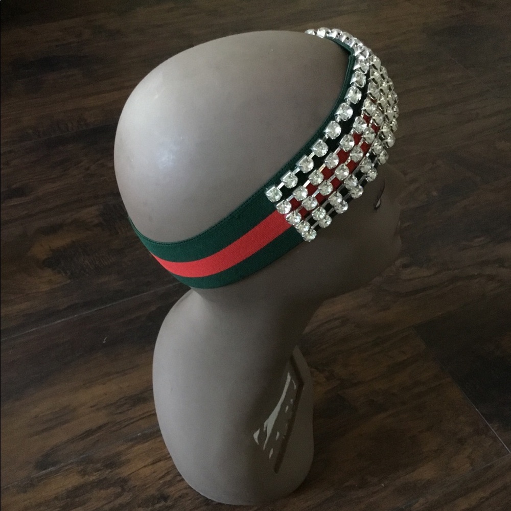 Custom made Crystal Rhinestone Headband - Picture 2 of 4